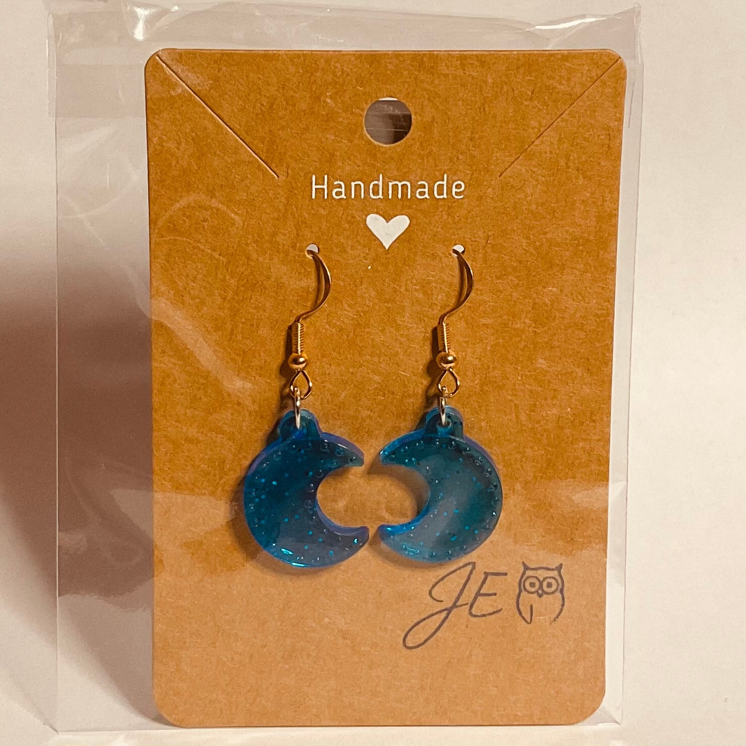 Ohrringe Halbmond-Form