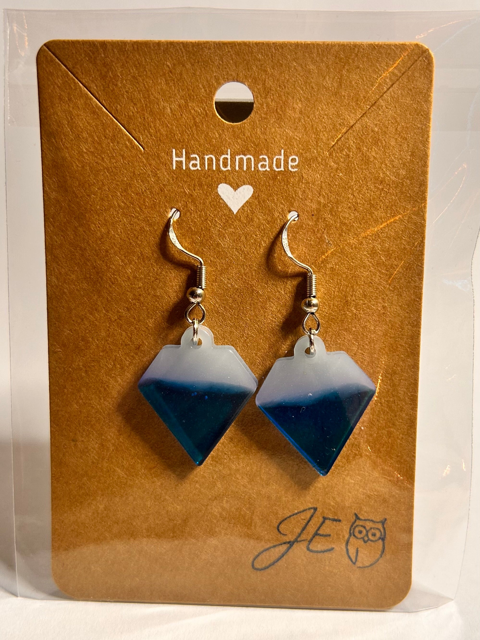 Ohrring Diamant-Form