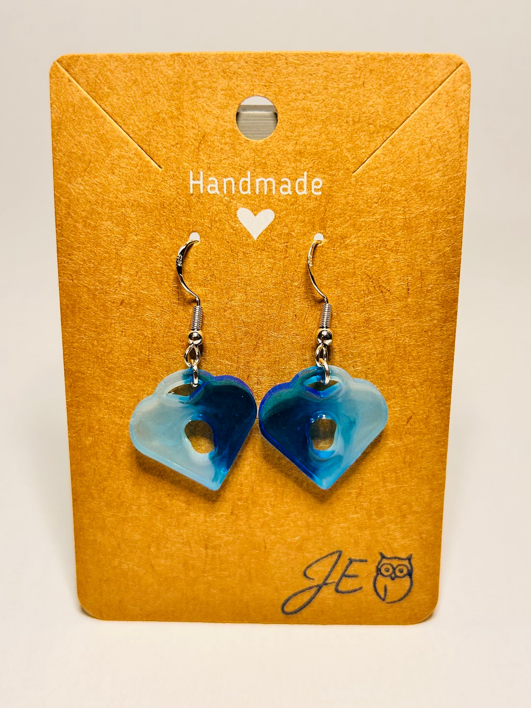 Ohrringe Herzschloss