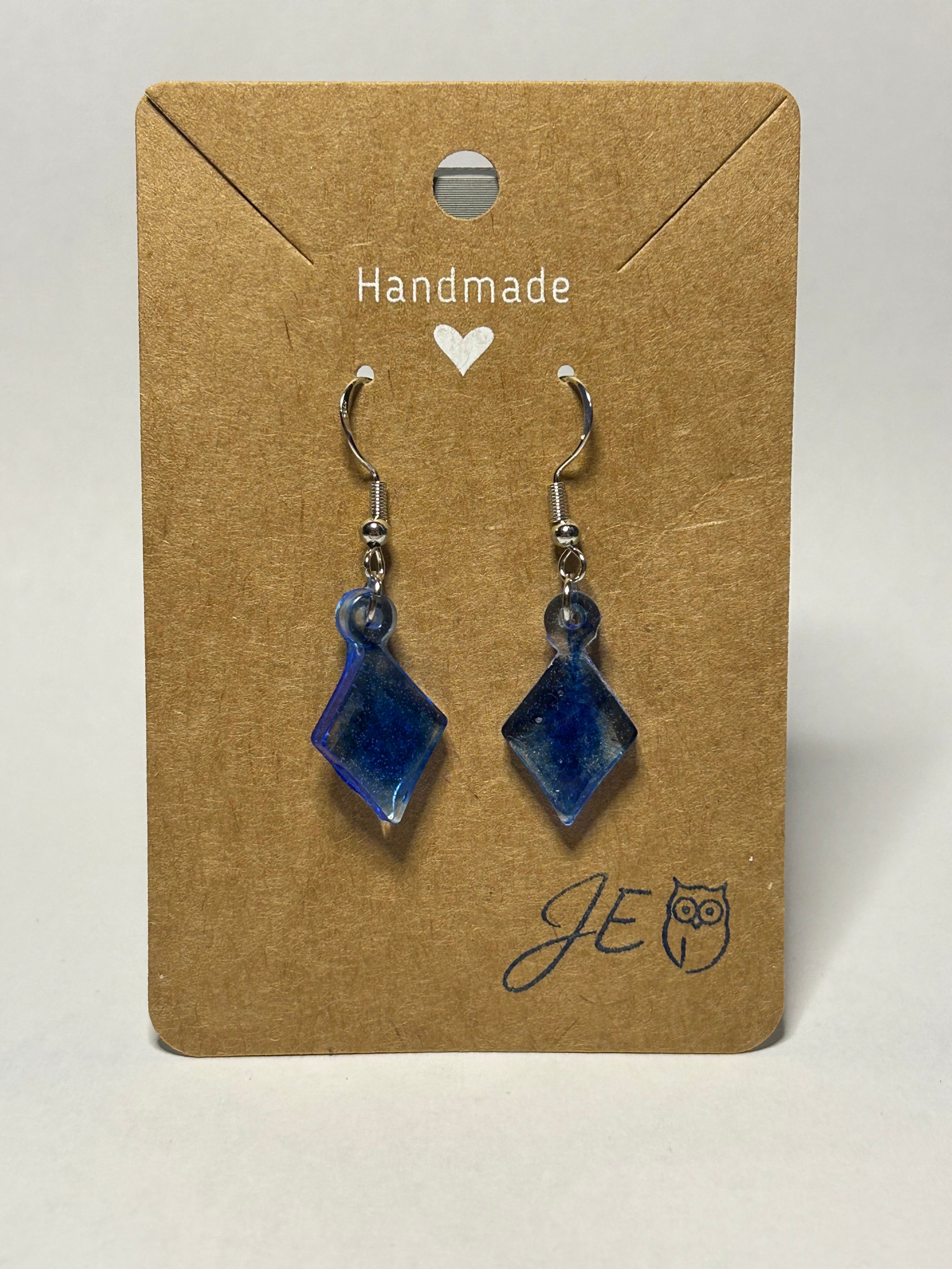 Ohrringe Rauten-Form