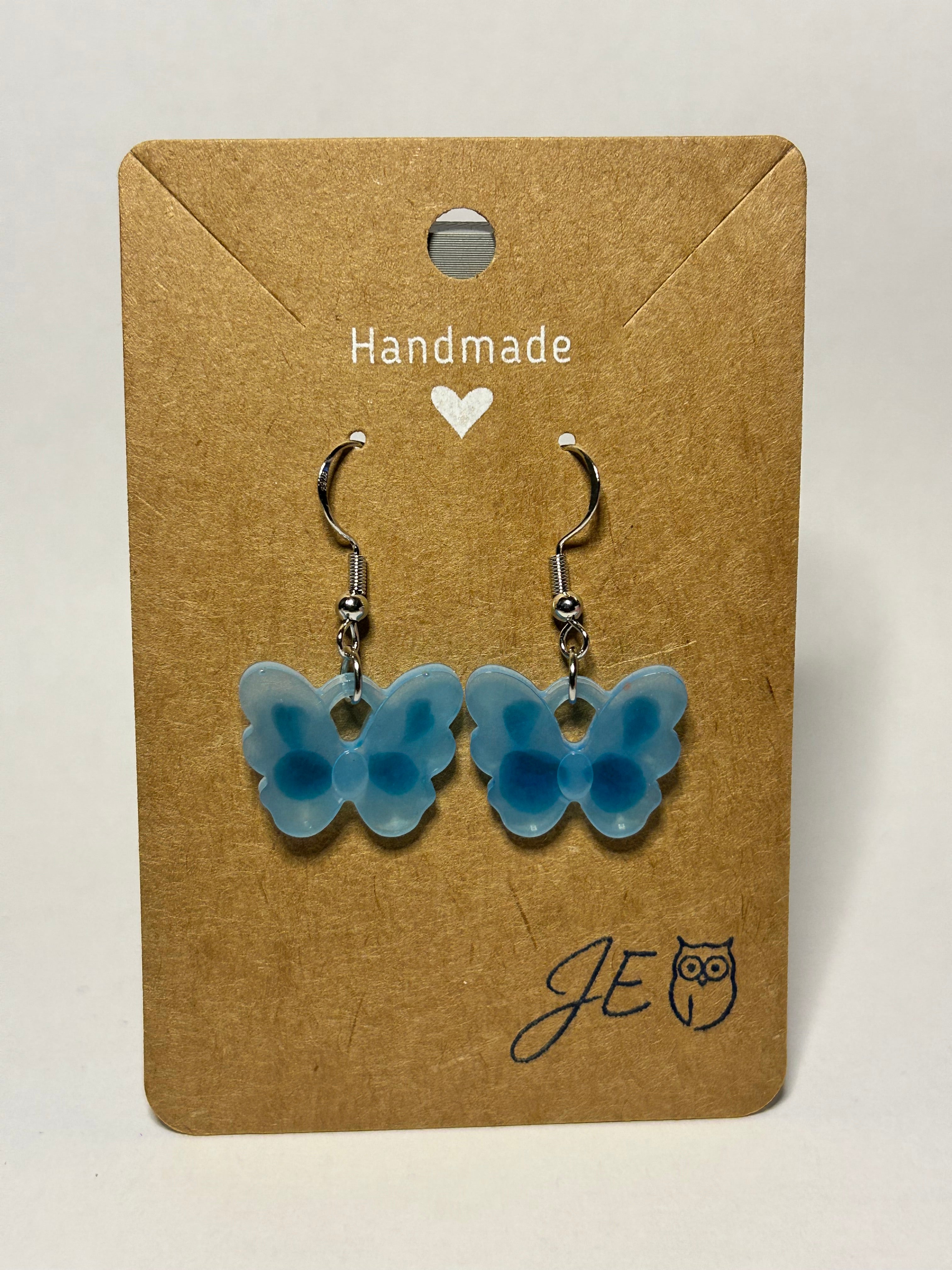 Ohrringe Schmetterling-Form