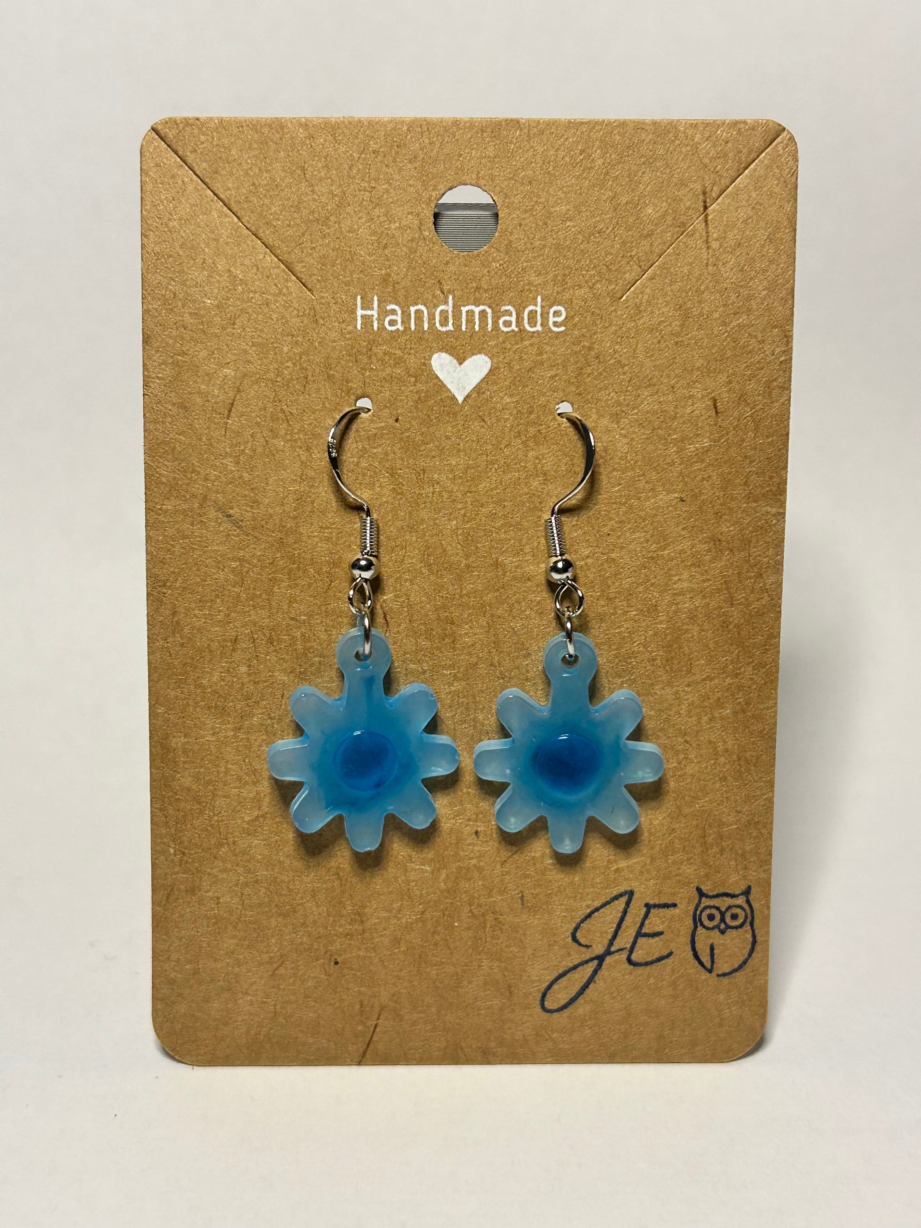 Ohrringe Blumen-Form